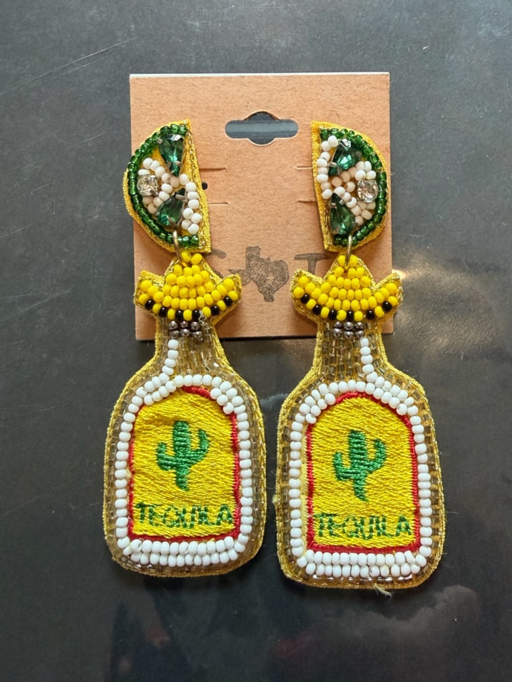 Beaded Tequila Earrings